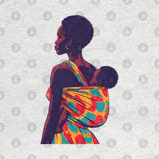 Afrocentric Mother And Baby by Graceful Designs